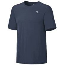 Mountain Hardwear Wicked Lite T-Shirt - Short Sleeve (For Men) in Classic Navy - Closeouts