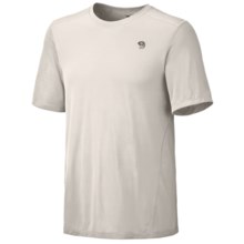Mountain Hardwear Wicked Lite T-Shirt - Short Sleeve (For Men) in Sea Salt - Closeouts
