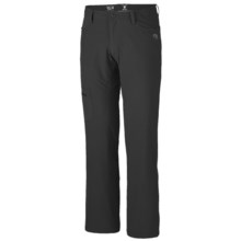 Mountain Hardwear Yumalino Pants - UPF 50, Fleece Lining (For Men) in Black - Closeouts
