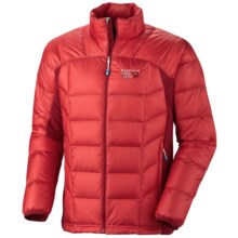Mountain Hardwear Zonal Down Jacket (For Men) in Cherry Bomb/Red Velvet - Closeouts