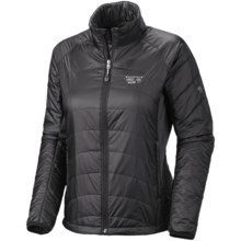 Mountain Hardwear Zonal Jacket - Insulated (For Women) in Black/Shark - Closeouts