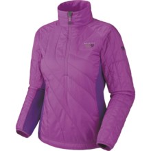 Mountain Hardwear Zonal Pullover Jacket - Insulated (For Women) in Dewberry/Iris Glow - Closeouts