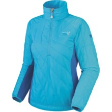 Mountain Hardwear Zonal Pullover Jacket - Insulated (For Women) in Oasis Blue/Jewel - Closeouts