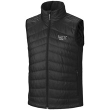 Mountain Hardwear Zonal Vest - Insulated (For Men) in Black/Black - Closeouts