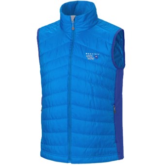 Mountain Hardwear Zonal Vest - Insulated (For Men) in Blue Horizon/Blue Chip