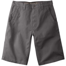 Mountain Khakis Alpine Utility Shorts - Cotton Canvas (For Men) in Granite - Closeouts