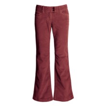 Mountain Khakis Cottonwood Pants - 11-Wale Stretch Cotton Corduroy (For Women) in Berry - Closeouts