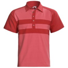 Mountain Khakis Fairway Polo Shirt - Short Sleeve (For Men) in Engine Red/Burnt Henna - Closeouts