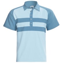 Mountain Khakis Fairway Polo Shirt - Short Sleeve (For Men) in High Tide/Morning Sky - Closeouts