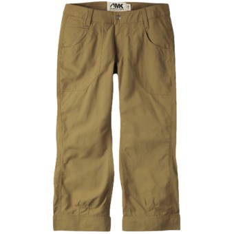 Mountain Khakis Granite Creek Capris - UPF 50+ (For Women) in Mushroom
