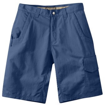 Mountain Khakis Granite Creek Shorts - UPF 50+ (For Men) in Blue Work