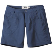 Mountain Khakis Granite Creek Shorts - UPF 50+ (For Women) in Blue Work - Closeouts