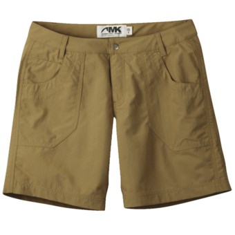 Mountain Khakis Granite Creek Shorts - UPF 50+ (For Women) in Mushroom