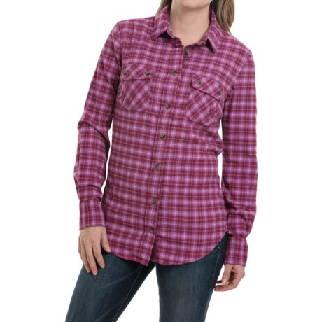 Mountain Khakis Peaks Flannel Shirt Long Sleeve (For Women)