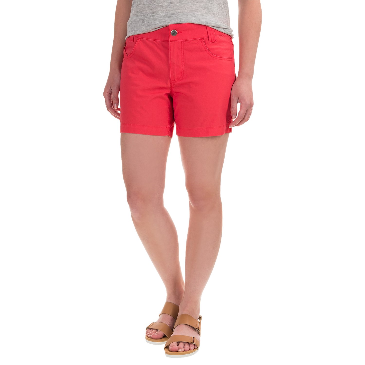 Mountain Khakis StretchPoplin Shorts (For Women) Save 64