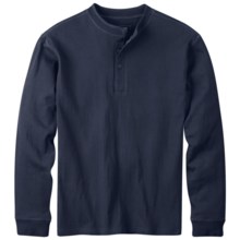 Mountain Khakis Trapper Henley Shirt - Long Sleeve (For Men) in Navy - Closeouts