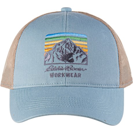 Eddie Bauer Mountain Patch Trucker Hat (For Men) - SPRING LEAF (O/S )