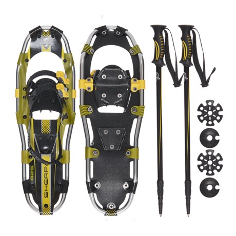 Upc 737826502233 Yukon Charlies Sherpa Snowshoe Kit 825 Yellow Upcitemdb Com