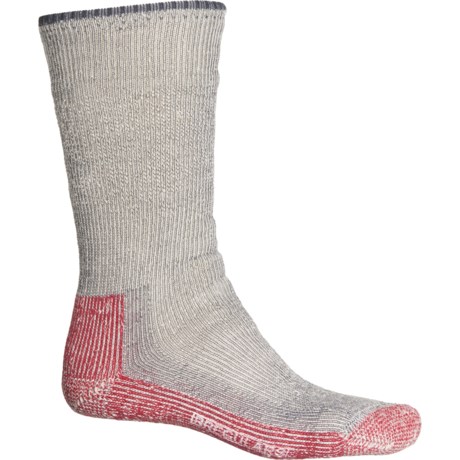 SmartWool Mountaineer Maximum Cushion Socks - Merino Wool, Crew (For Men and Women) - CHARCOAL (L )
