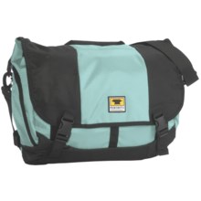 Mountainsmith Messenger Bag - Large, Recycled Materials in Blue Frost/Black - Closeouts