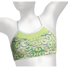 Moving Comfort Alexis Sports Bra - A/B Cups, Print (For Women) in Margarita Curly Girl - Closeouts