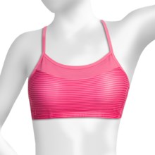Moving Comfort Alexis Sports Bra - A/B Cups, Print (For Women) in Shimmer Stripe - Closeouts