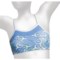 Moving Comfort Alexis Sports Bra - A/B Cups, Print (For Women) in Surf Curly Girl