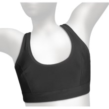 Moving Comfort Cameo Sports Bra - High Impact, Racerback (For Women) in Black - Closeouts