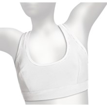 Moving Comfort Cameo Sports Bra - High Impact, Racerback (For Women) in White - Closeouts