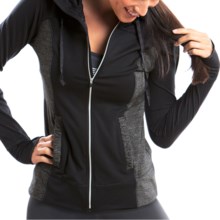 Moving Comfort Foxie Shirt - Full Zip, Long Sleeve (For Women) in Black - Closeouts