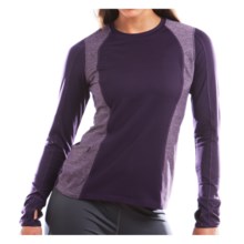 Moving Comfort Foxie Shirt - Long Sleeve (For Women) in Berry - Closeouts