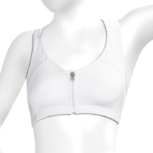 Moving Comfort Grace Sports Bra - A/B (For Women) in White - Closeouts