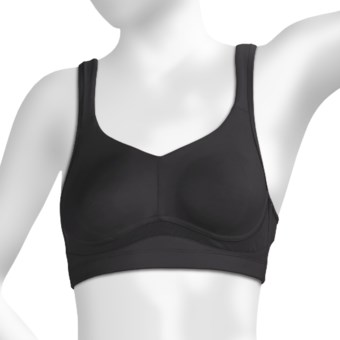 Moving Comfort Iris Sports Bra - A/B Cup (For Women) in Black