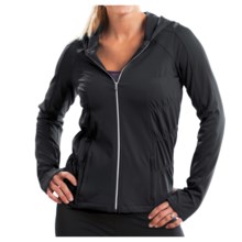 Moving Comfort NoChill Hoodie Sweatshirt (For Women) in Black - Closeouts