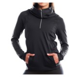 Moving Comfort NoChill Shirt - Zip Neck, Long Sleeve (For Women)