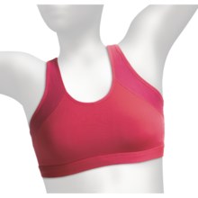Moving Comfort Phoebe Sports Bra - CoolMax® (For Women) in Pomegranate - Closeouts