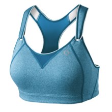 Moving Comfort Rebound Racer Sports Bra - High Impact (For Women) in Celestial Heather - Closeouts