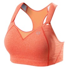 Moving Comfort Rebound Racer Sports Bra - High Impact (For Women) in Sunset Heather - Closeouts