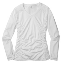 Moving Comfort Sprint Shirt - Long Sleeve (For Women) in White - Closeouts