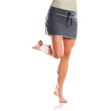Moving Comfort Urban Gym Skirt (For Women) in Charcoal Heather - Closeouts
