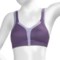 Moving Comfort Vero Sports Bra - High Impact, A/B Cup (For Women) in Grape Soda
