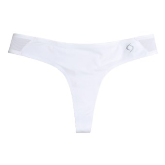 Moving Comfort Workout Thong Underwear (For Women) in White