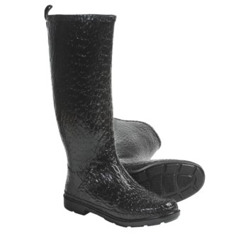 Muck Boot Company Croc Rain Boots - Waterproof (For Women) in Black