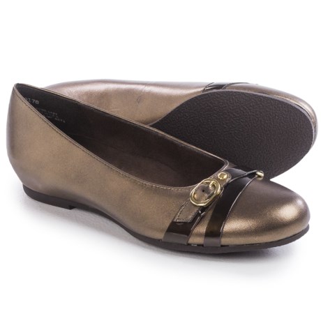 Munro American Josie Shoes Leather Slip Ons For Women