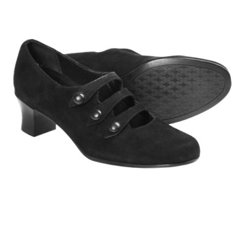 Munro American Maria Pumps - Suede (For Women) in Black Suede