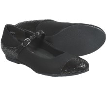 Munro American Serenity Shoes - Mary Janes (For Women) in Black/Snake - Closeouts