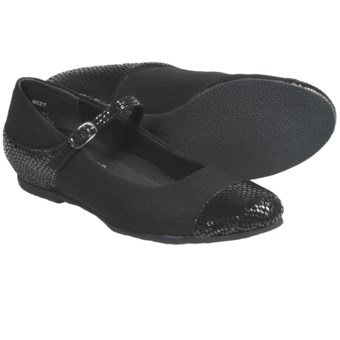 Munro American Serenity Shoes - Mary Janes (For Women) in Black/Snake