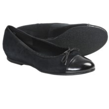 Munro American Sky Shoes - Suede (For Women) in Black Suede/Patent - Closeouts