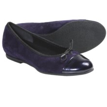 Munro American Sky Shoes - Suede (For Women) in Purple Suede/Patent - Closeouts