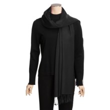 Murray Hogarth Silk Scarf (For Women) in Black - Closeouts